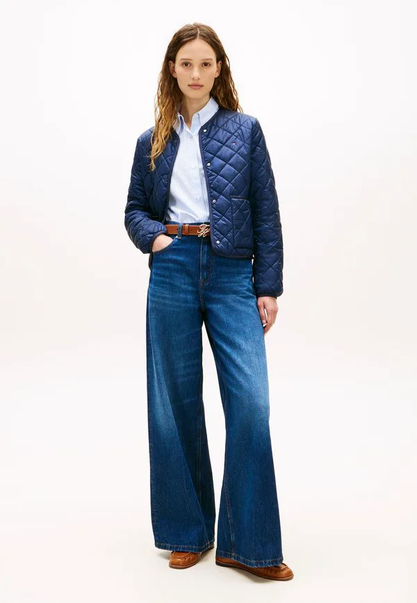 Легкая водоотталкивающая стеганая куртка с подкладкой Tommy Hilfiger, Dark Night Navy — фото 2