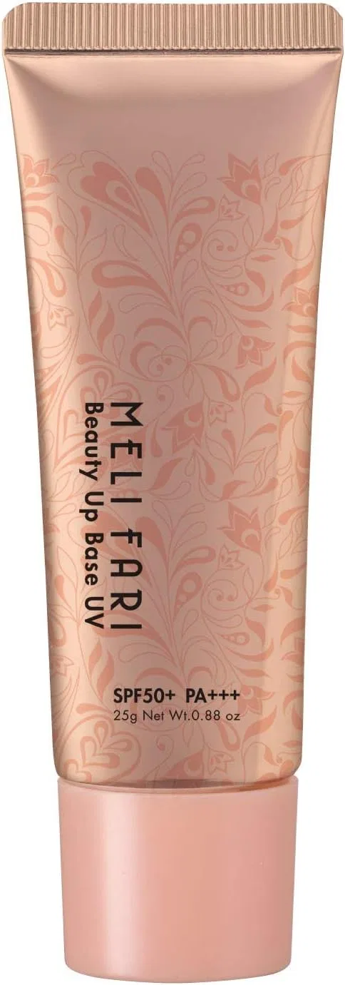 Тональная основа Merifari Clean Finish Makeup Base SPF50+ PA+++ водостойкая, 25 г, здоровый бежевый