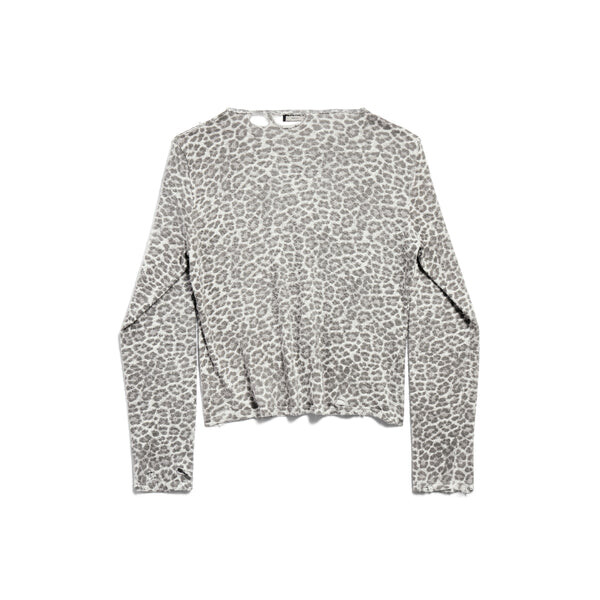Свитер leopard sweater 'brown' Balenciaga, коричневый — фото 2