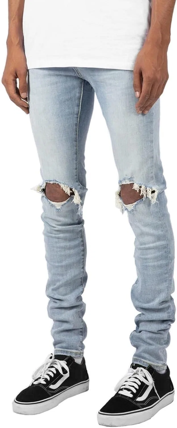 Джинсы Slim Ripped Denim, цвет 3 — фото 3