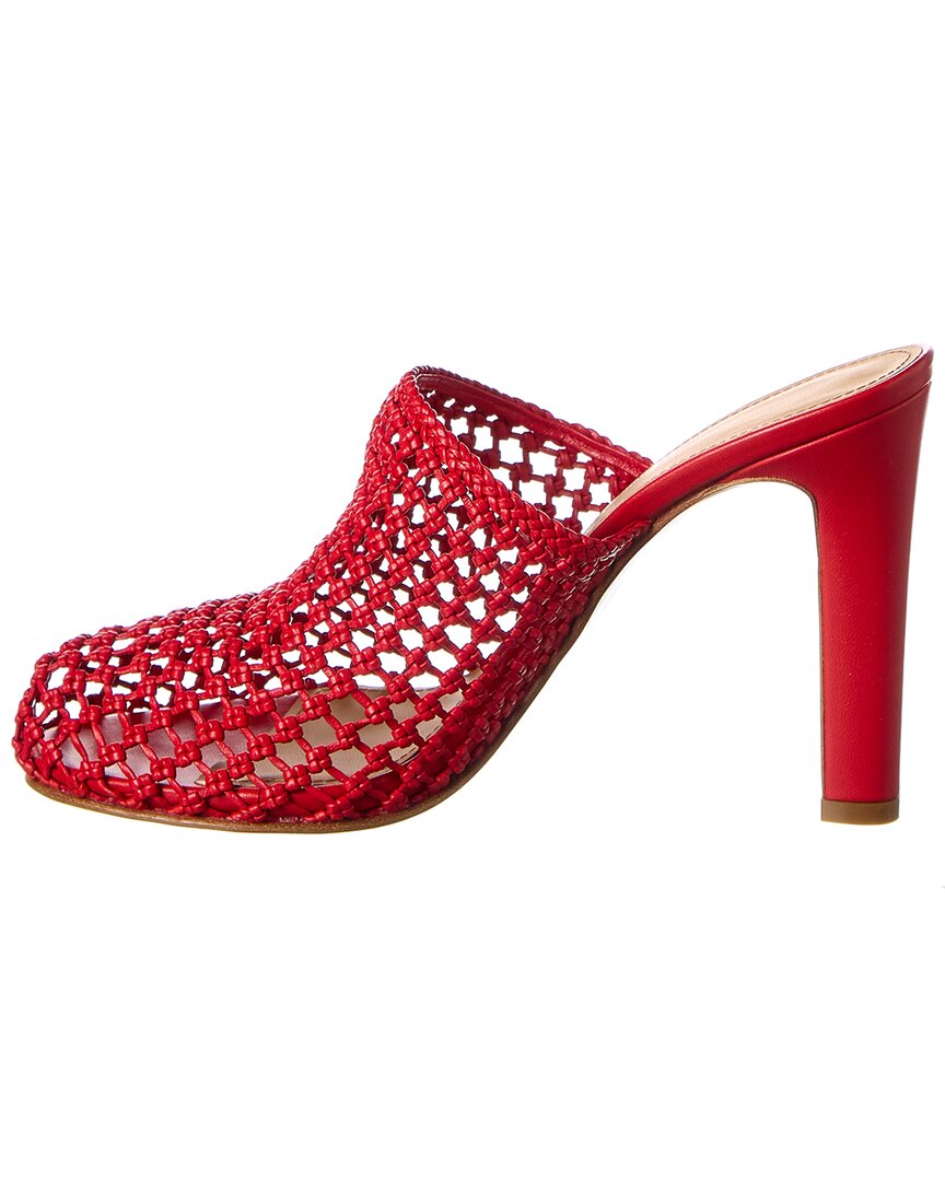 Кожаные мюли Ferragamo Salvatore Ferragamo, красный — фото 2