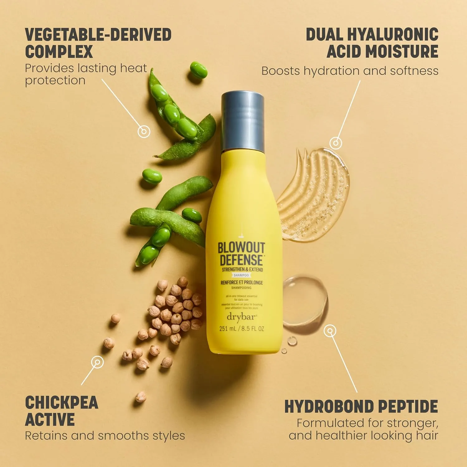 Шампунь Drybar Blowout Defense Strengthen & Extend — фото 4