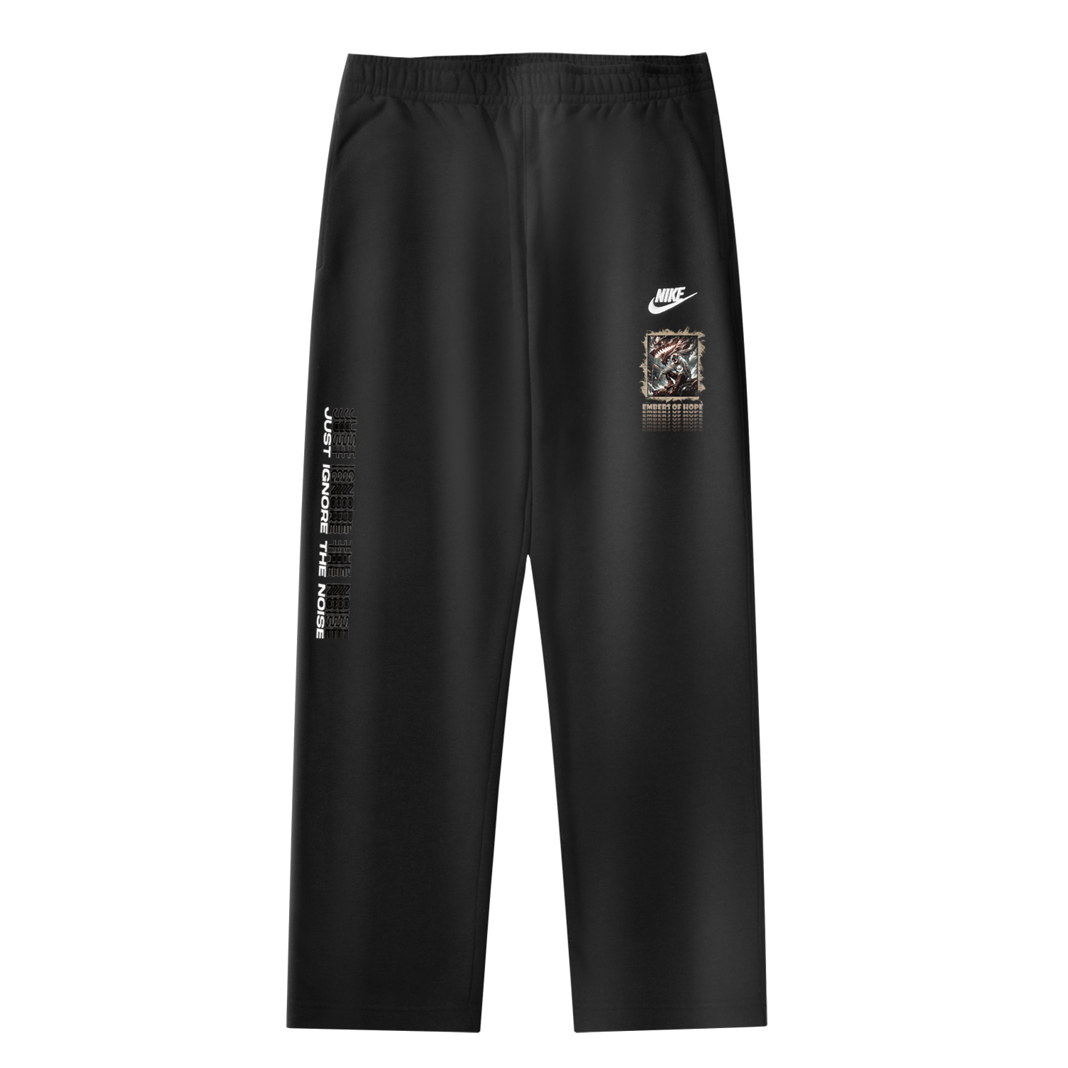 

Nike Мужские и женские спортивные штаны M Nsw Club Pant Oh Ft Knitted черный