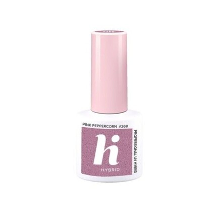 

Гибридный лак для ногтей Spicy Pink Peppercorn 5 мл, Hi Hybrid