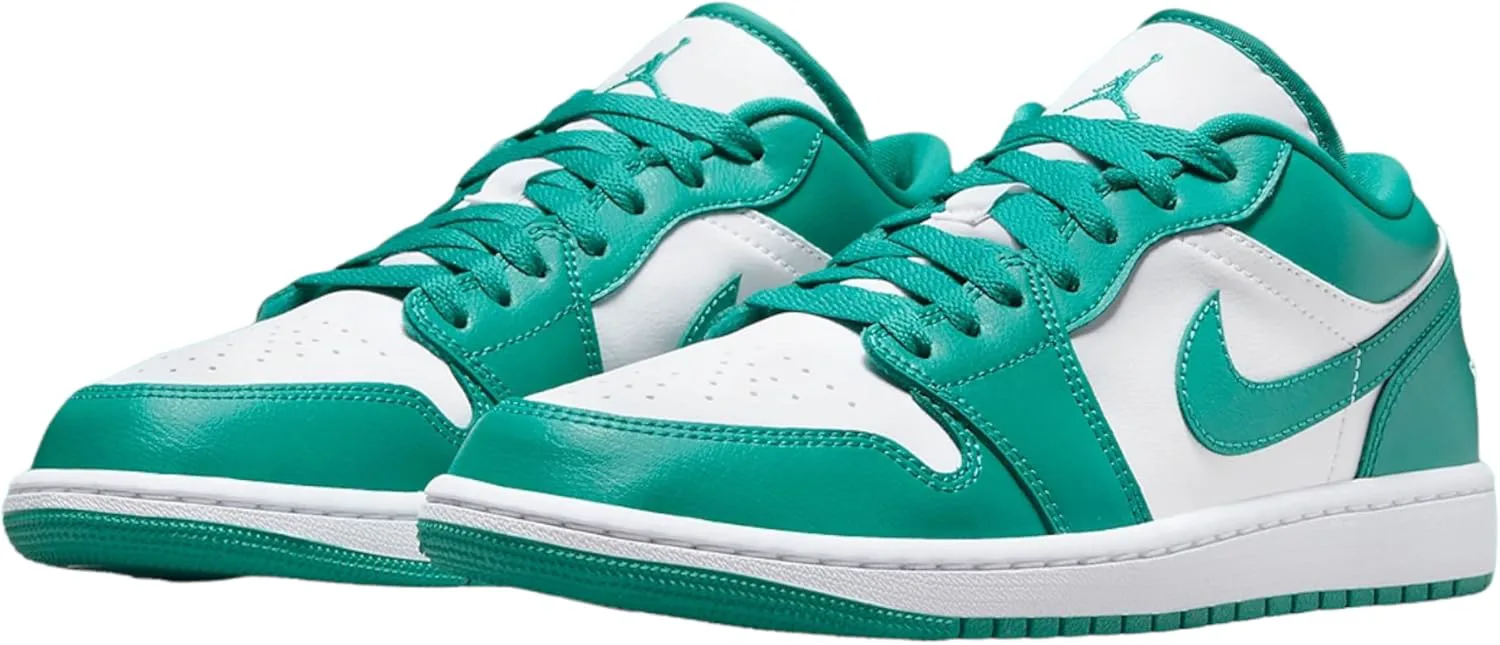 Женские кроссовки Nike WMNS Air Jordan 1 Low, белый/изумрудный — фото 2