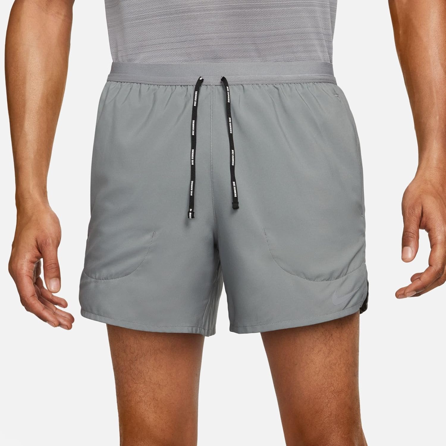 Мужские шорты для бега Nike Flex Stride 5 дюймов 2-в-1, Smoke Grey/Smoke Grey — фото 3