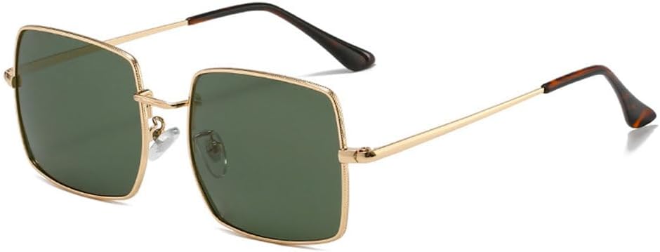 

Солнцезащитные очки LVTFCO Vintage Leopard для женщин, маленькие, с металлическими градиентными линзами, классические солнцезащитные очки для женщин и мужчин, Gold Green