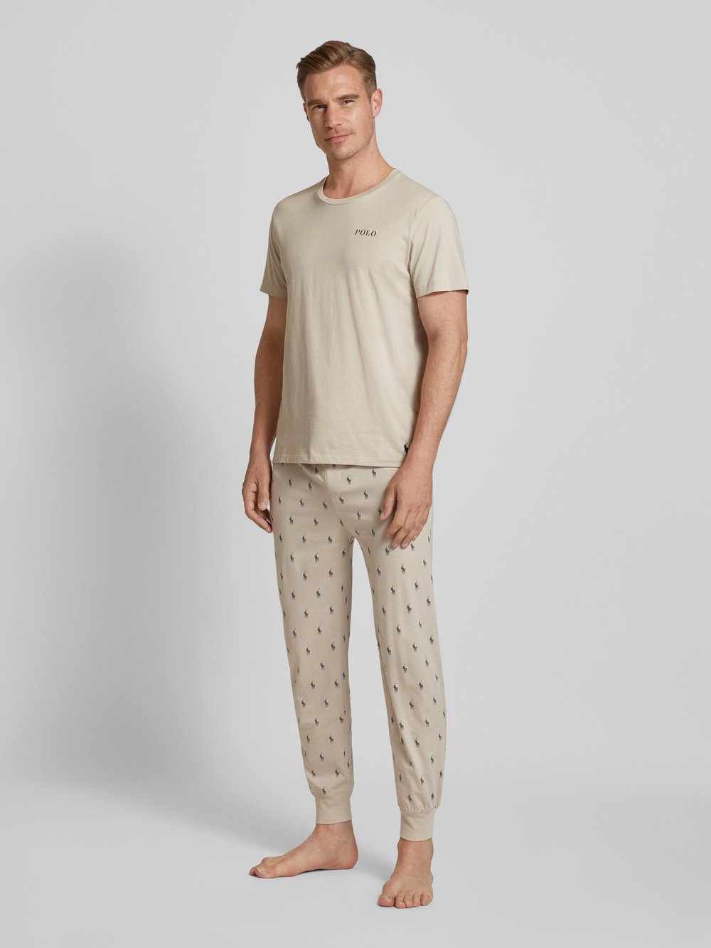 

Футболка с этикеткой Polo Ralph Lauren Underwear, песочный