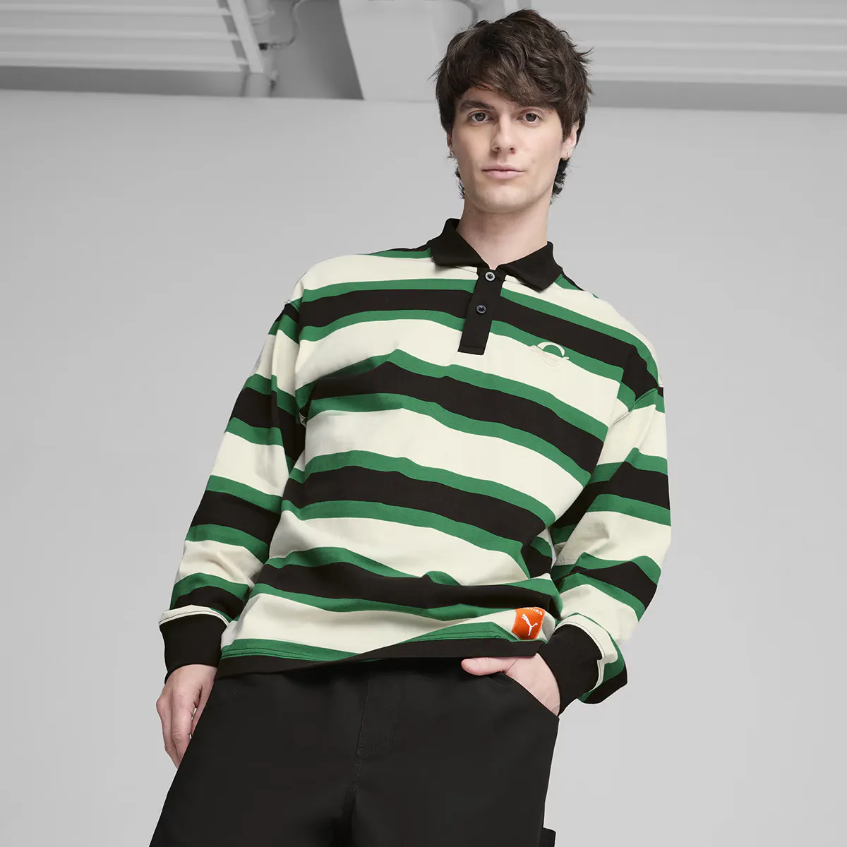 

PUMA X CARROTS LS Мужская рубашка поло Puma Jersey, зеленый