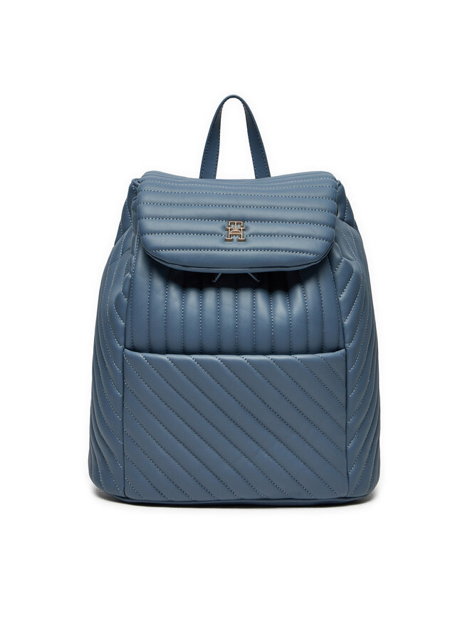 

Рюкзак Tommy Hilfiger Poppy Reform Flap Backpack Qu AW0AW17014, синий