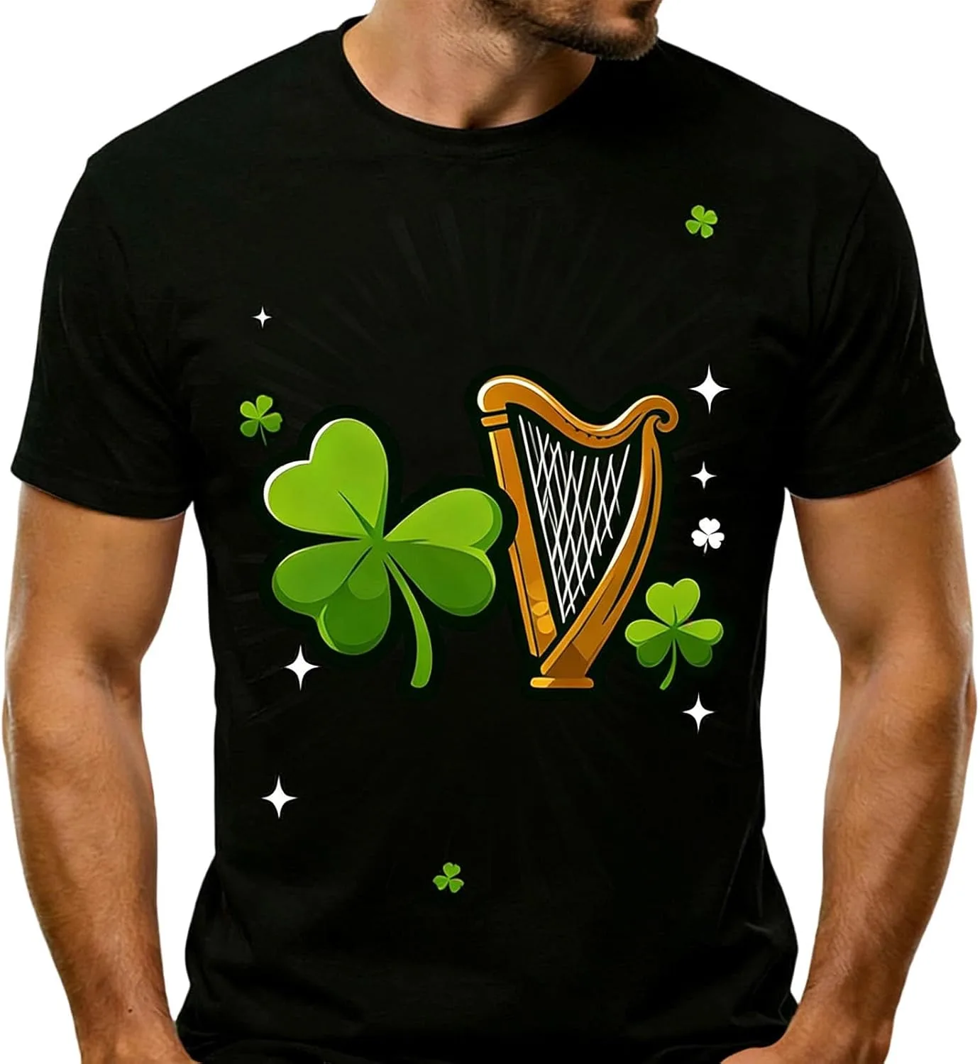

Футболка мужская St. Patrick's Day Lucky Green Shamrock Zeiyignr