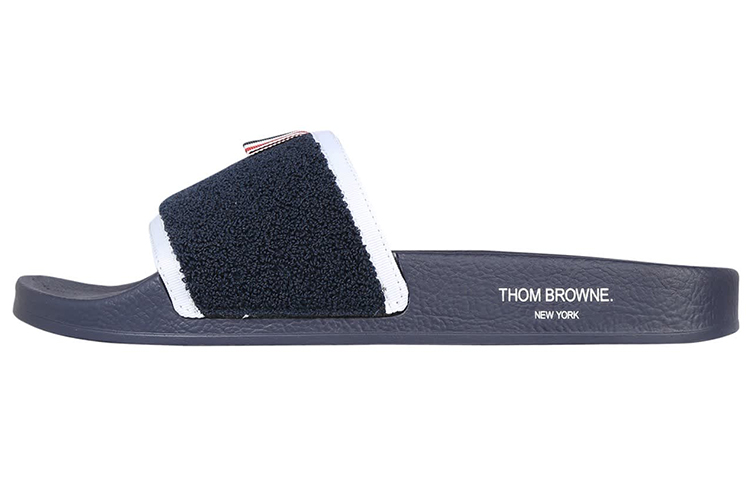 

THOM BROWNE · Стильные мужские сандалии темно-синего цвета