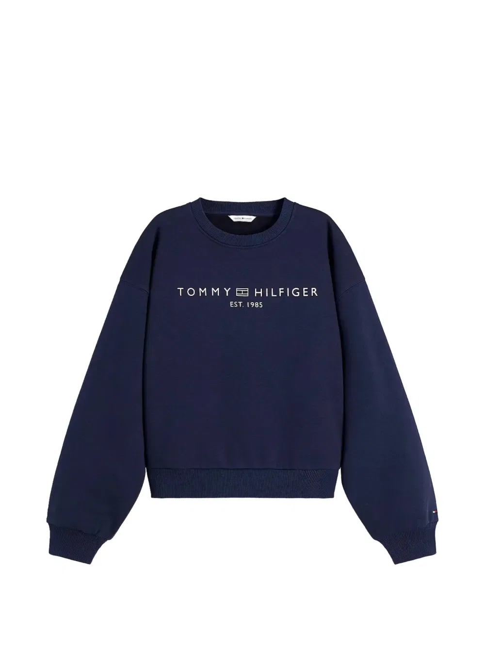 Свитер с логотипом Tommy Hilfiger, синий