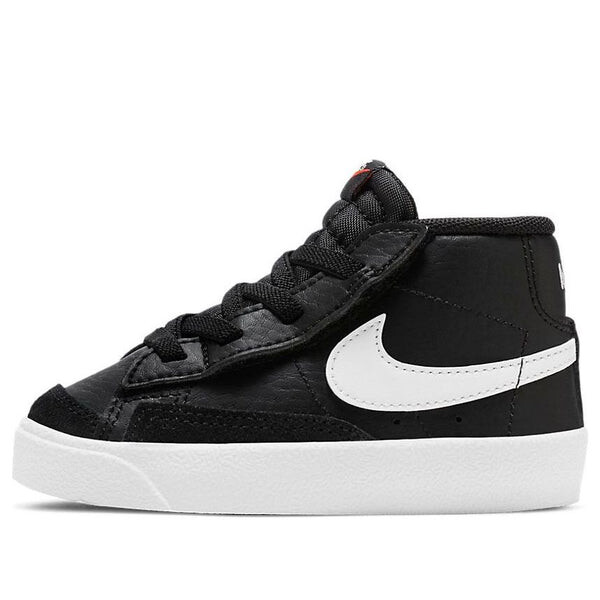 

Кроссовки blazer mid '77 'black suede' Nike, черный