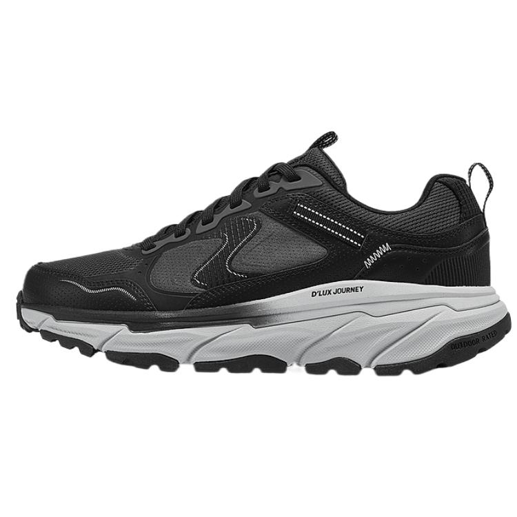 

Skechers Мужские дышащие низкие кроссовки для активного отдыха, черные