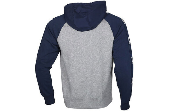 Толстовка Nike As Sportswear Ce Fz Bb Hybri 'Navy Grey', синий — фото 2
