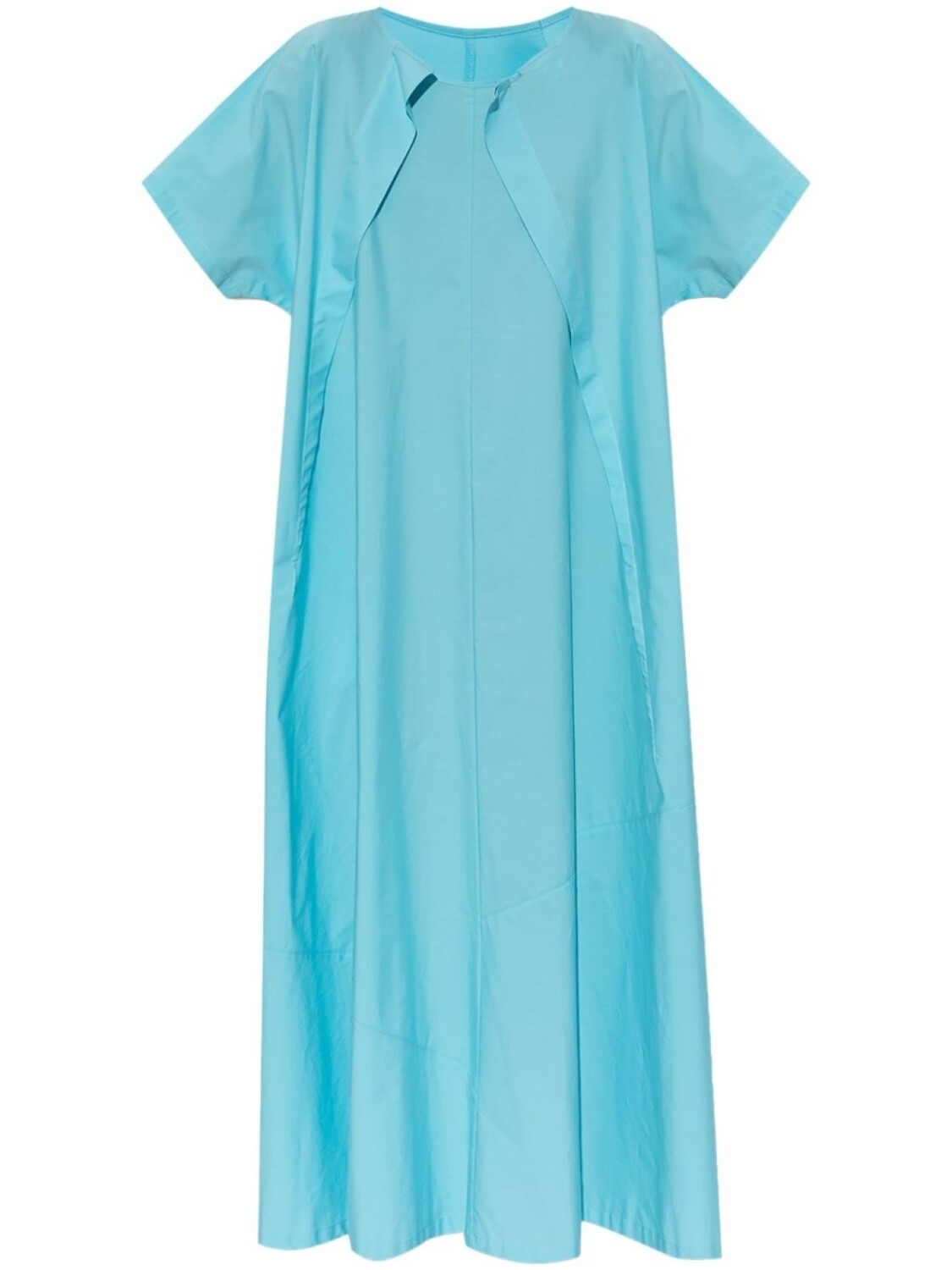 

MM6 Maison Margiela хлопковое макси-платье, синий