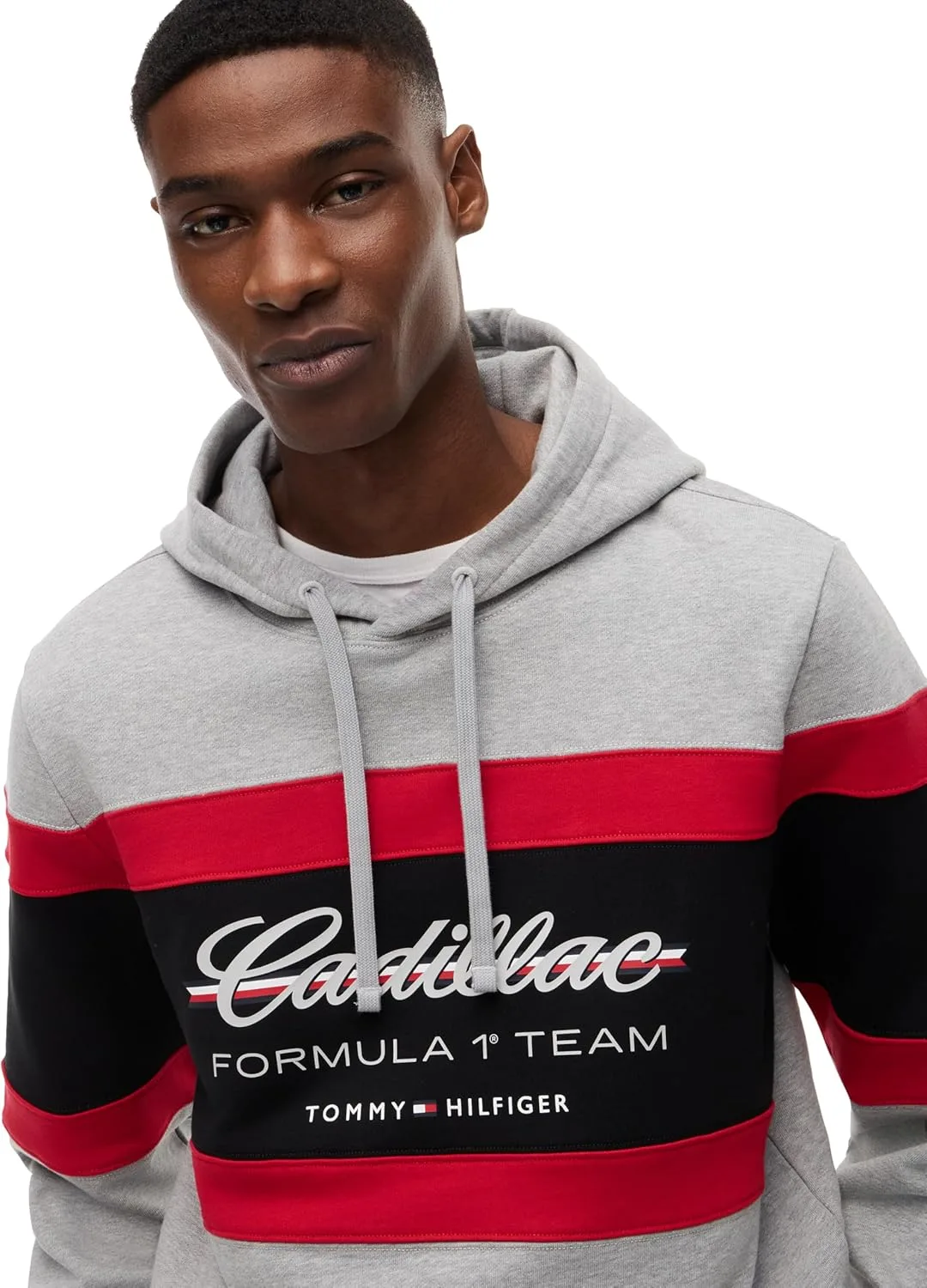 Толстовка Tommy Hilfiger Formula 1 с полосками Tommy X Cadillac F1® Team — фото 2