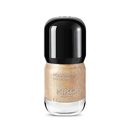 Голографический лак для ногтей «Golden Champagne» от Kiko Make Up Milano Kiko Milano