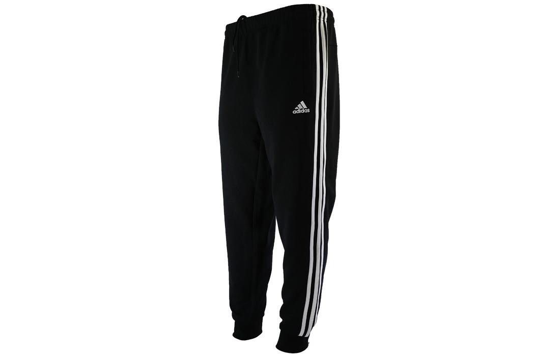 

Трикотажные спортивные штаны мужские черные Adidas, черный