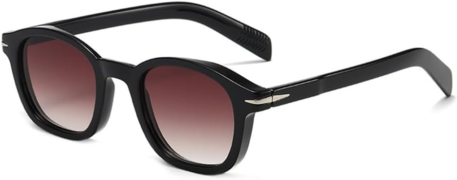 

Солнцезащитные очки UV400 с толстой круглой оправой и градиентным покрытием, подходят для женщин и мужчин, для бега и занятий спортом на открытом воздухе UYPTK, Black Brown