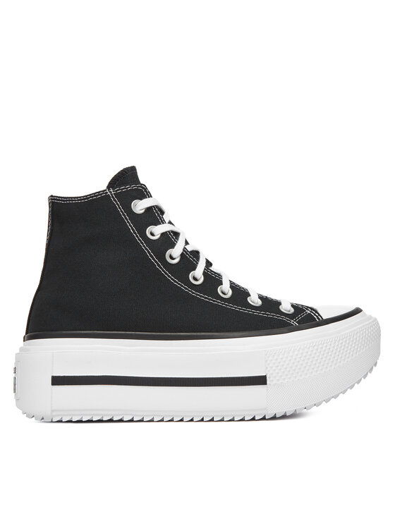 Тканевые кроссовки Chuck Taylor All Star Lift Double Stack A12975C Converse, черный