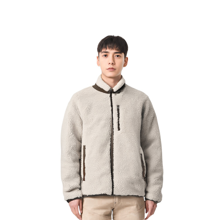 Флисовая куртка UNIQLO Unisex 2022 года, 31 бежевый — фото 3