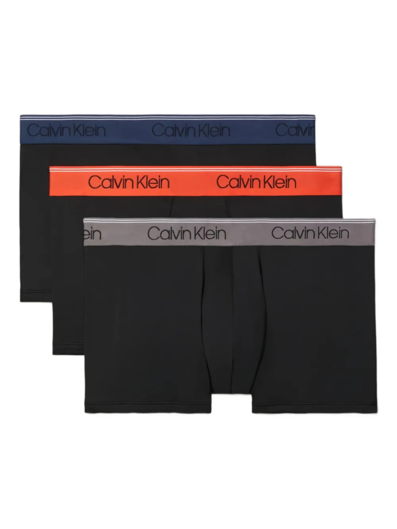 

Calvin Klein комплект из трех боксеров с логотипом, черный