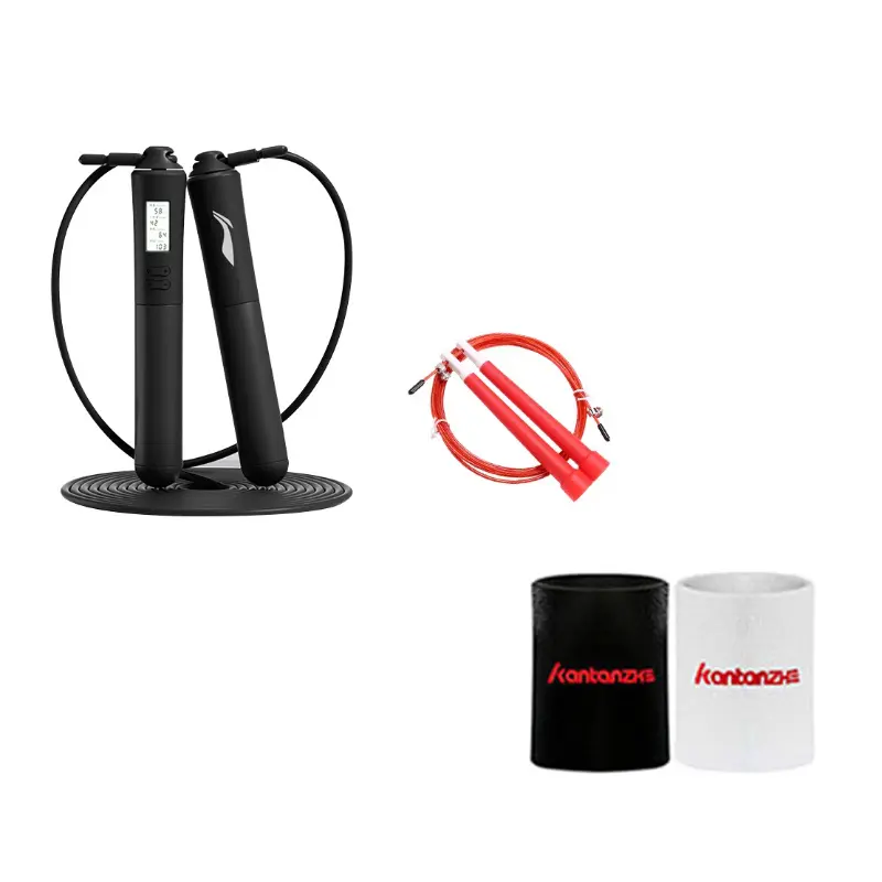 

Скакалка LiNing с контроллером, ABS-канавок, ПВХ-скакалка, стальная проволока, для взрослых, 2,8 м., li-ning черный jump rope+steel wire jump rope красный