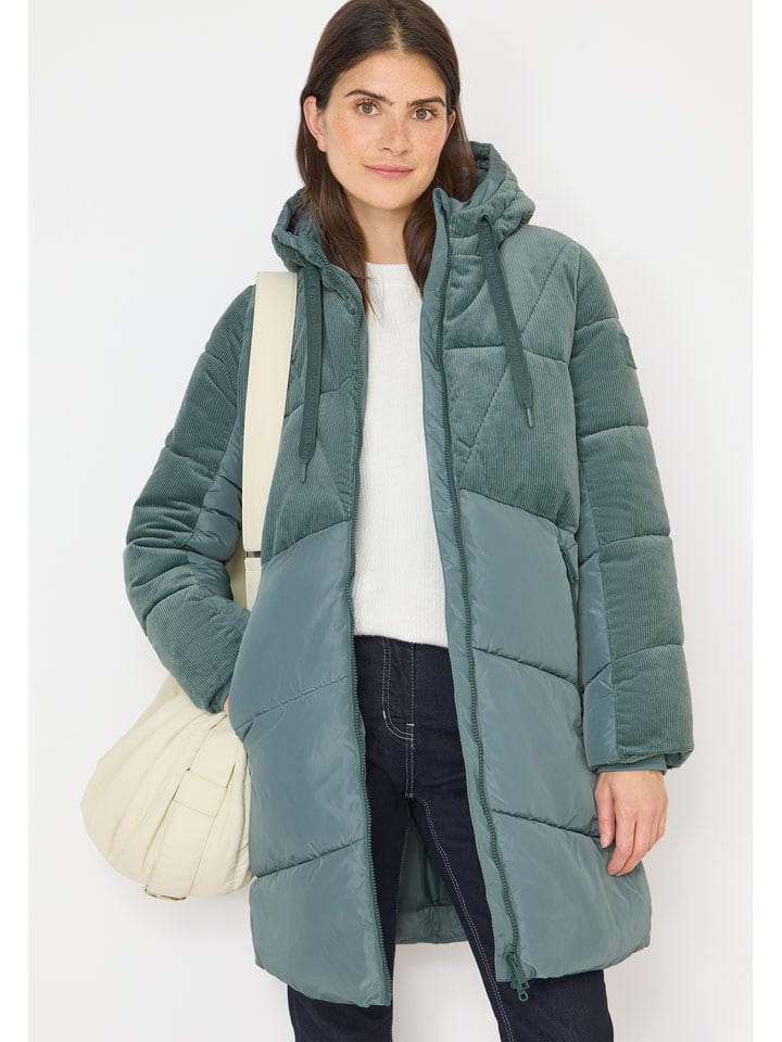 

Cecil Стеганое пальто зеленого цвета