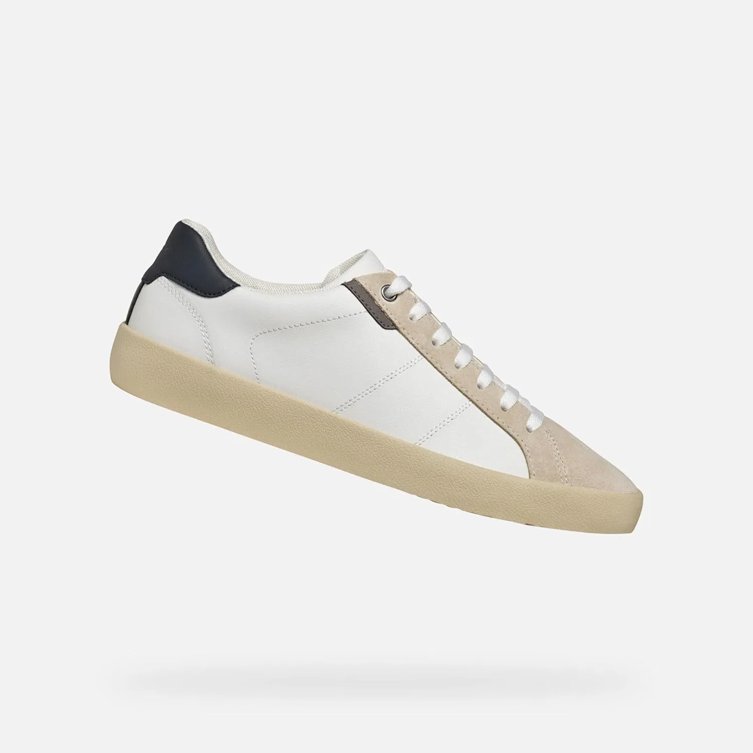 Мужские кроссовки Geox U Affile ASneaker, White Lt Taupe — фото 4
