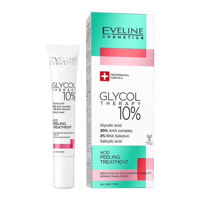 

Гликолевый скраб для лица 10% Eveline, 20 мл