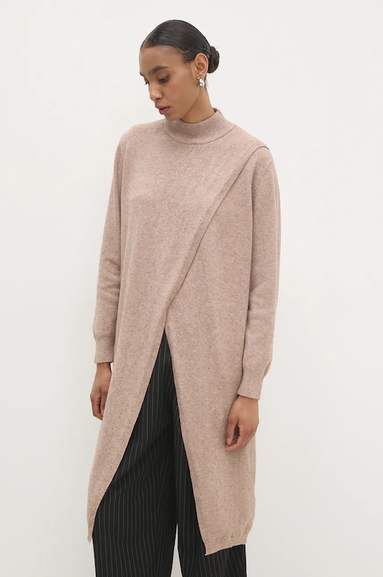 

Свитер с добавлением шерсти Answear.Lab, красный