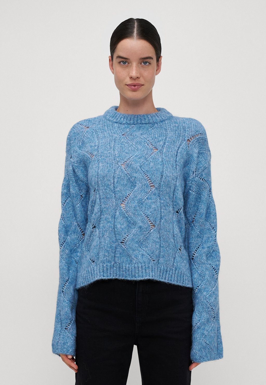 

Джемпер VMLINA O NECK Vero Moda Tall, светло-голубой