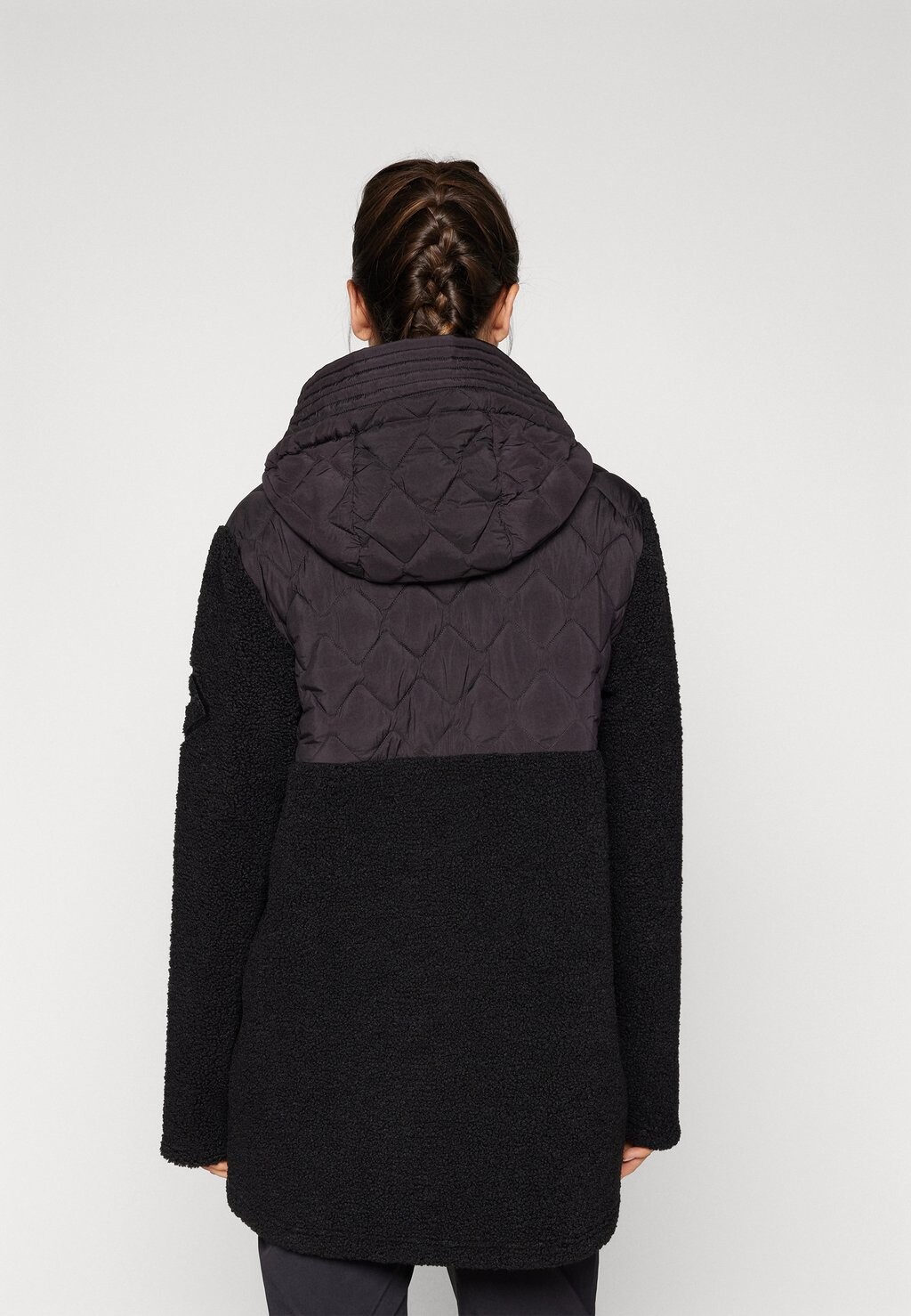 

Флисовая куртка BIBI WNS FULLZIP Didriksons, черный