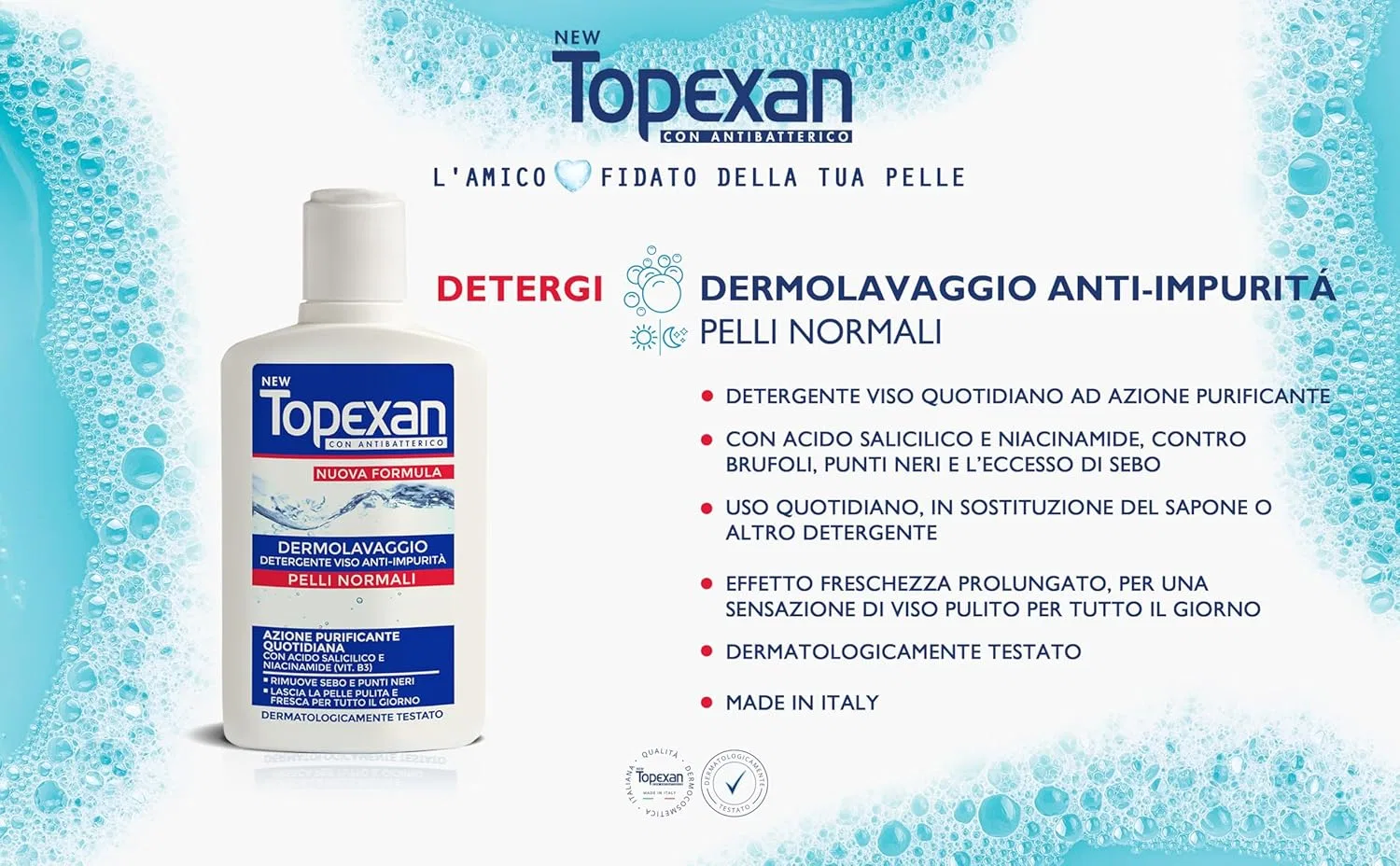 Крем для лица Topexan — Очищающий для нормальной кожи, 150 мл — фото 3