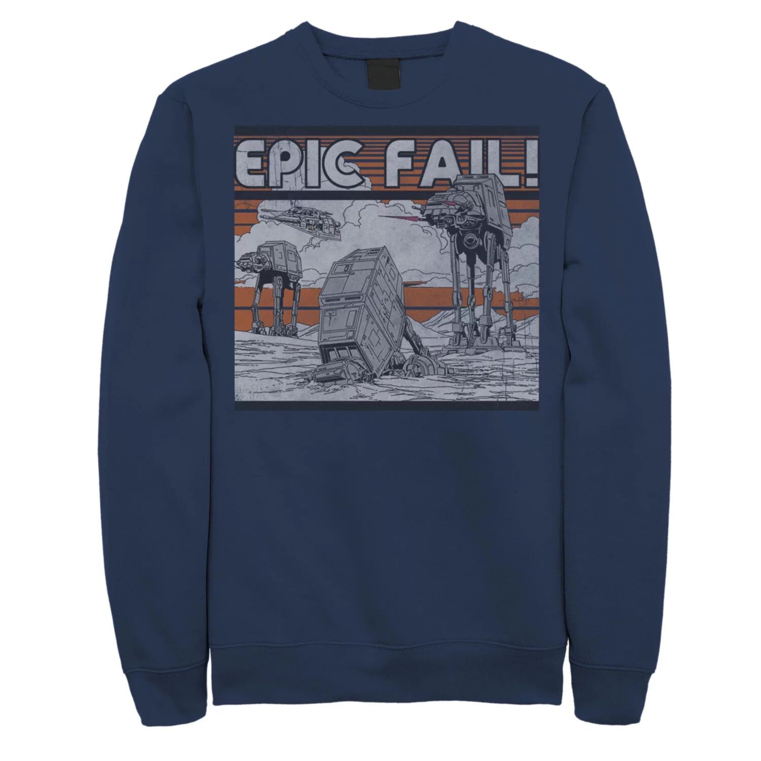 

Мужской свитшот AT-AT Walker Epic Fail Meme Star Wars