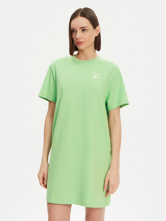 

Платье на каждый день стандартный крой EF9573 Lacoste, зеленый