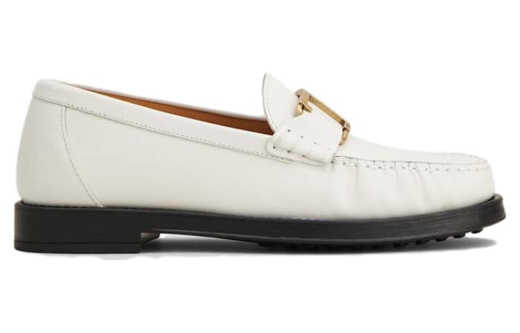 TOD'S Женские белые повседневные туфли — фото 4