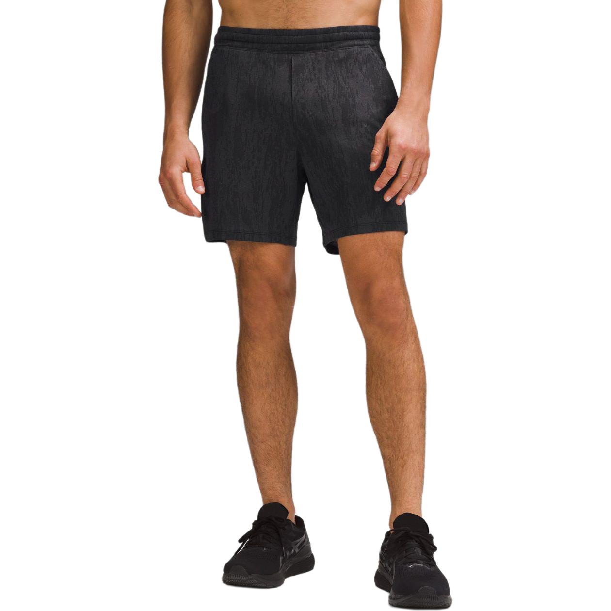 

Шорты Pace Breaker 7 дюймов Lululemon, черный/графитовый серый