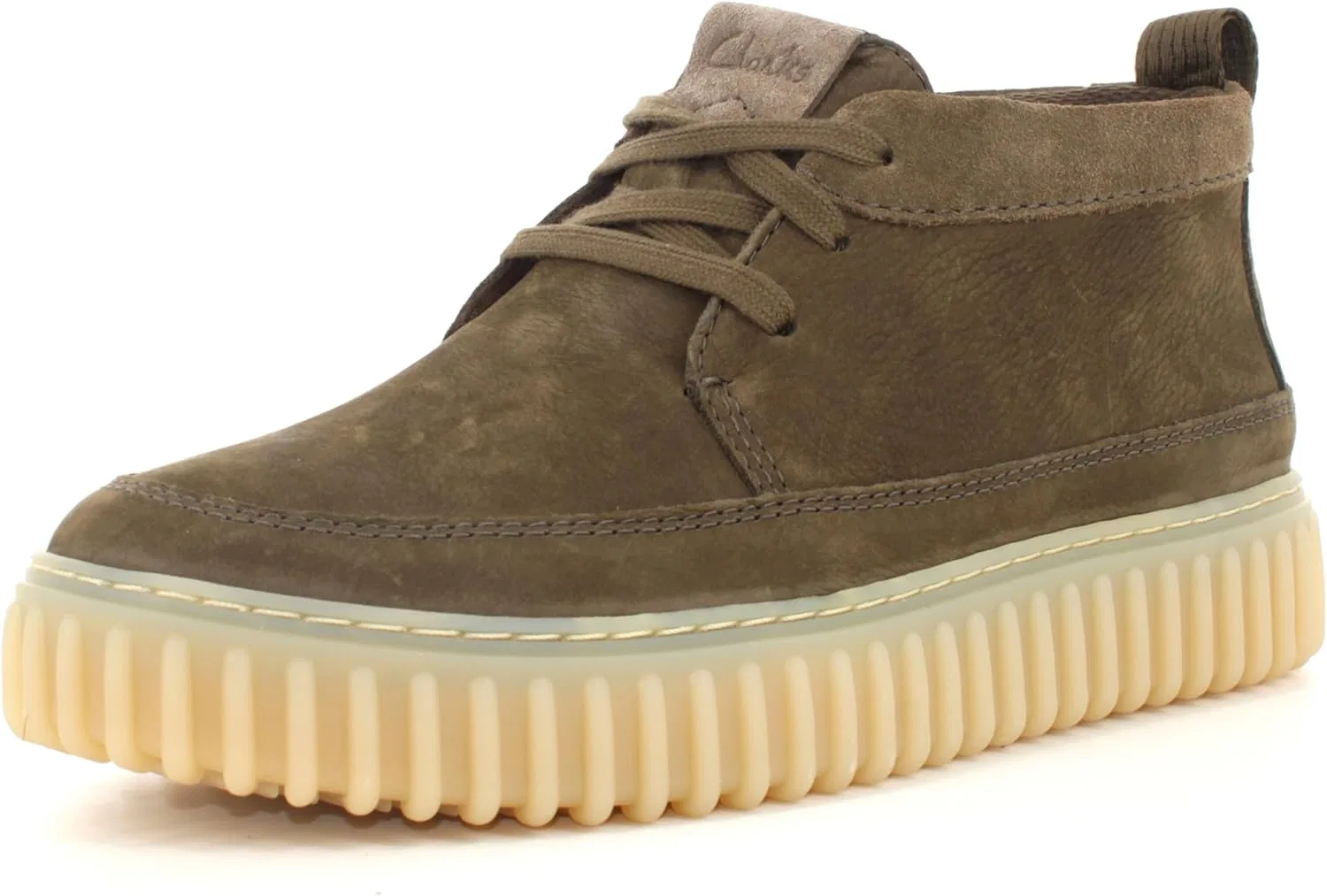 Мужские ботильоны Clarks Torhill LaceHi, Green Khaki