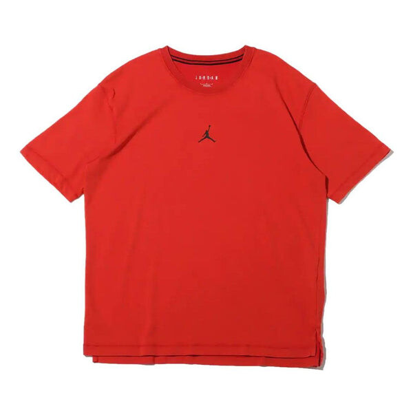 

Футболка Men's Air Jordan Dri-FIT Logo Quick Dry Sports Short Sleeve Red T-Shirt, мультиколор