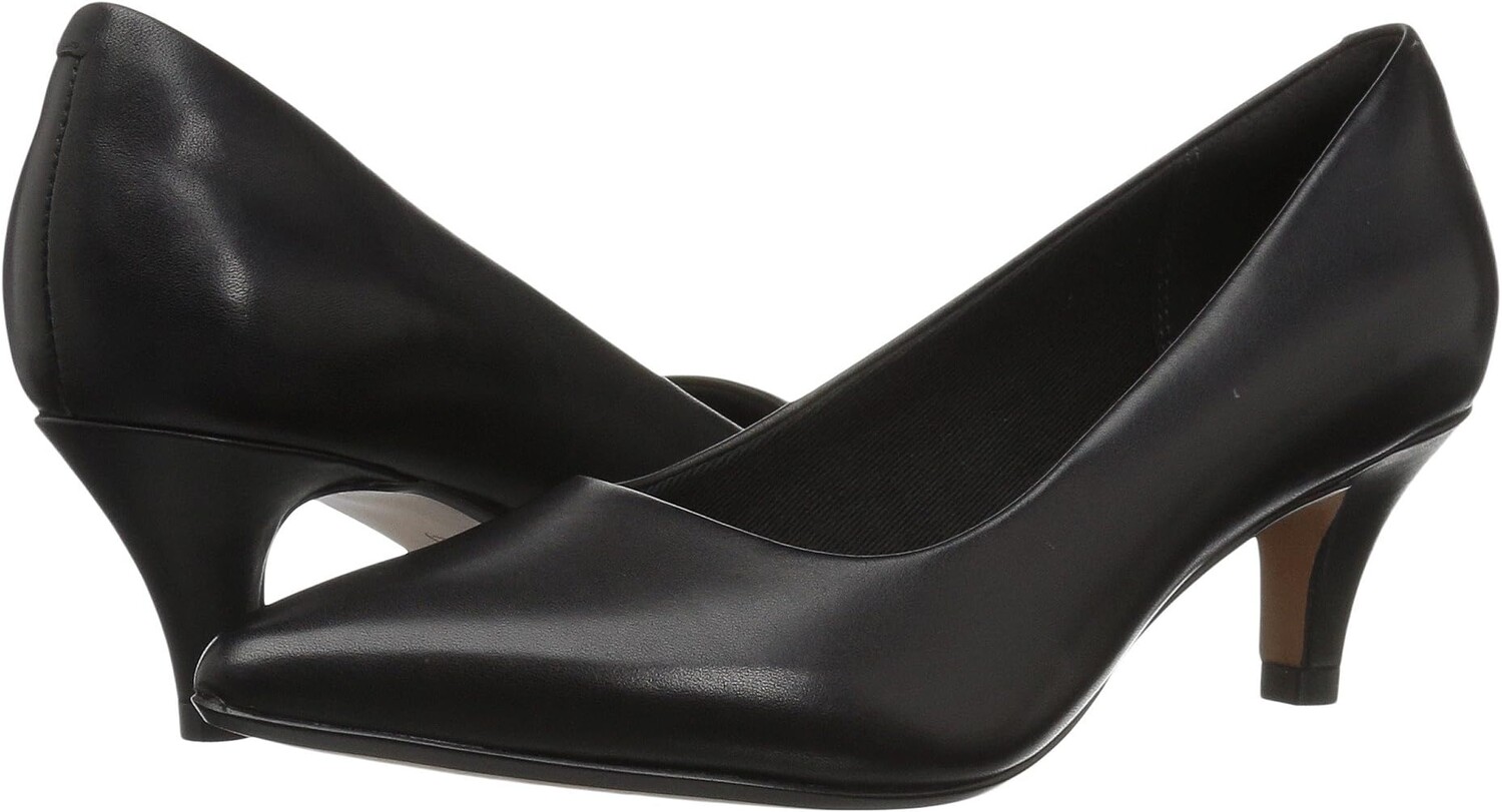 Туфли Linvale Jerica Clarks, черная кожа