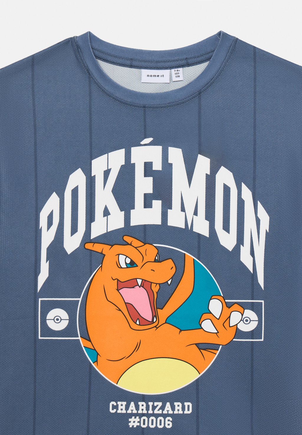 Футболка с принтом NKMMELT POKEMON POLY BOX SKY Name it, цвет Blue Mirage — фото 3
