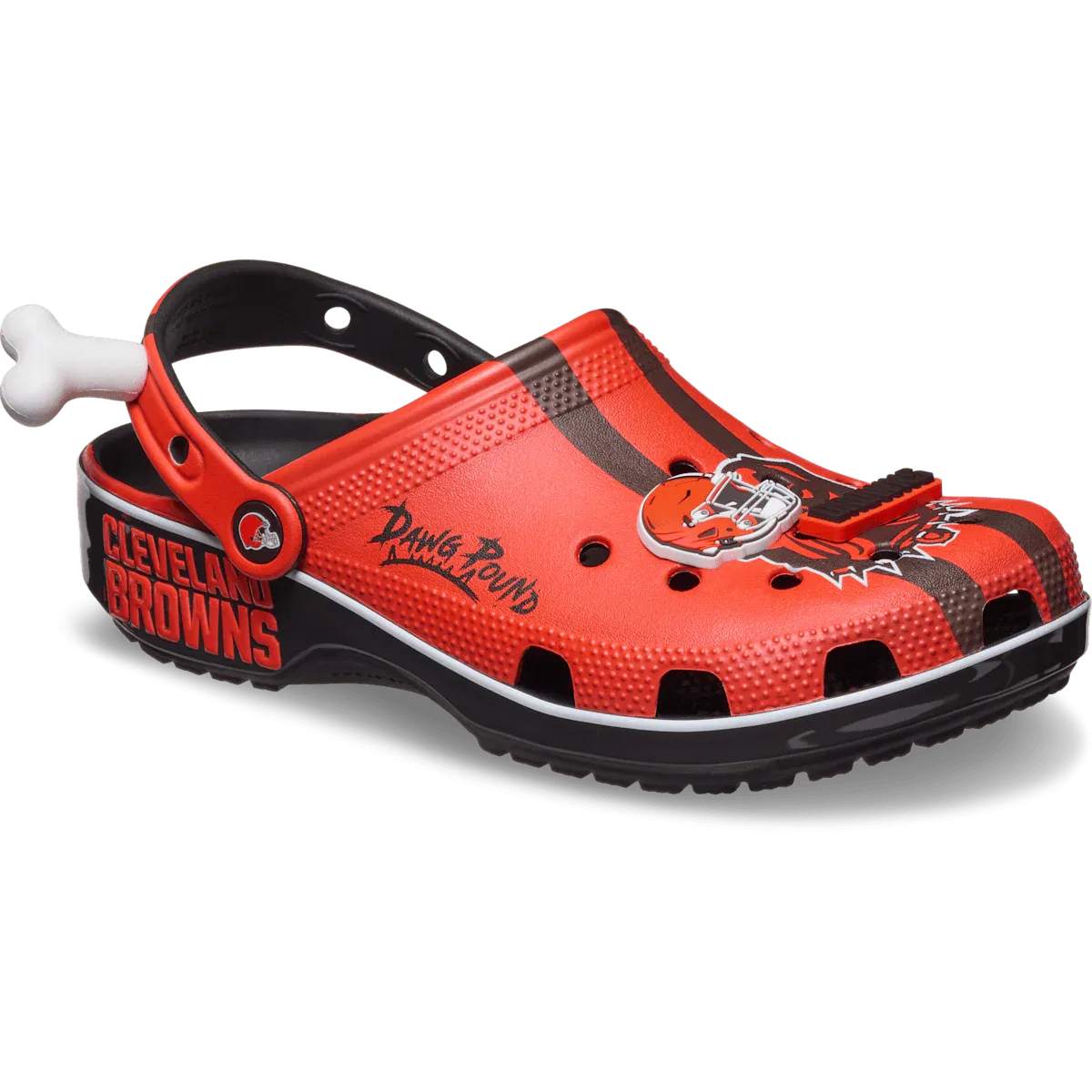Классические сабо NFL Кливленд Браунс Crocs, Multi — фото 3