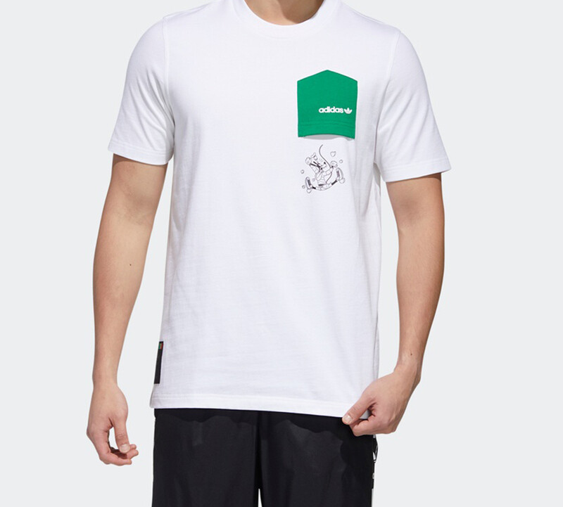 Футболка с совместным брендом Disney X Disney, мужская, белая Adidas, белый — фото 3