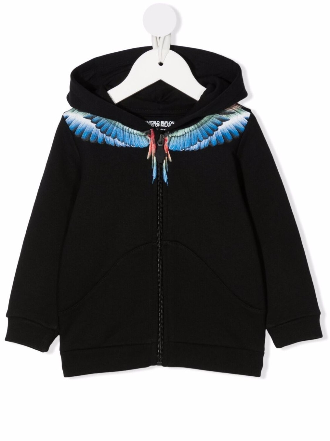 

Marcelo Burlon County Of Milan худи с принтом Wings, черный
