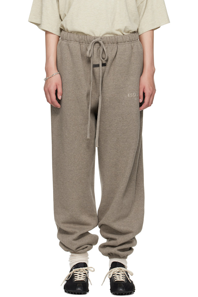

Классические спортивные брюки Fear Of God Essentials, цвет homestead heather
