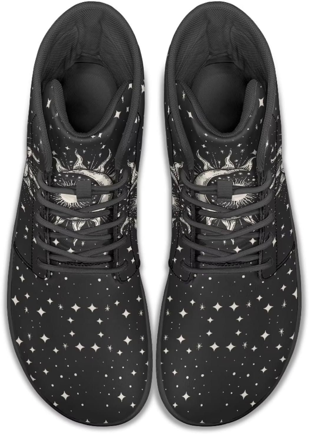 

Мужские сандалии Jeiento Galaxy Barefoot с минималистичным дизайном, широкой носочной частью, ботильонами на щиколотку, из искусственной кожи, для ходьбы, повседневная обувь, черный