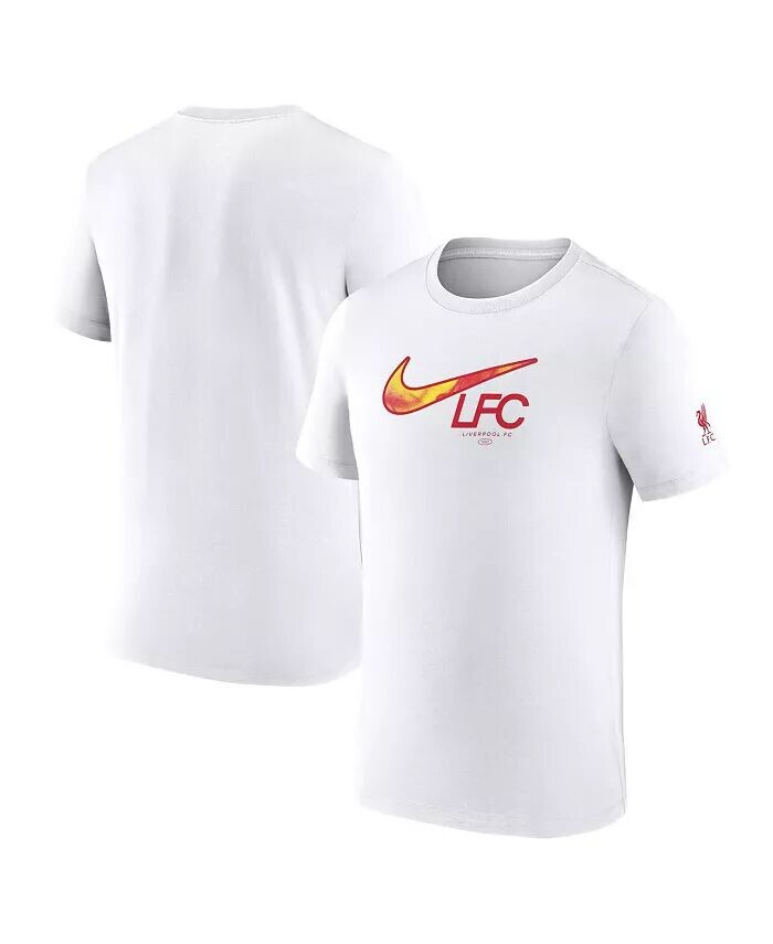 

Мужская белая футболка Liverpool с галочкой Nike, белый